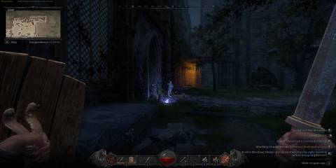 The Player Using The Tunderclap Flask 