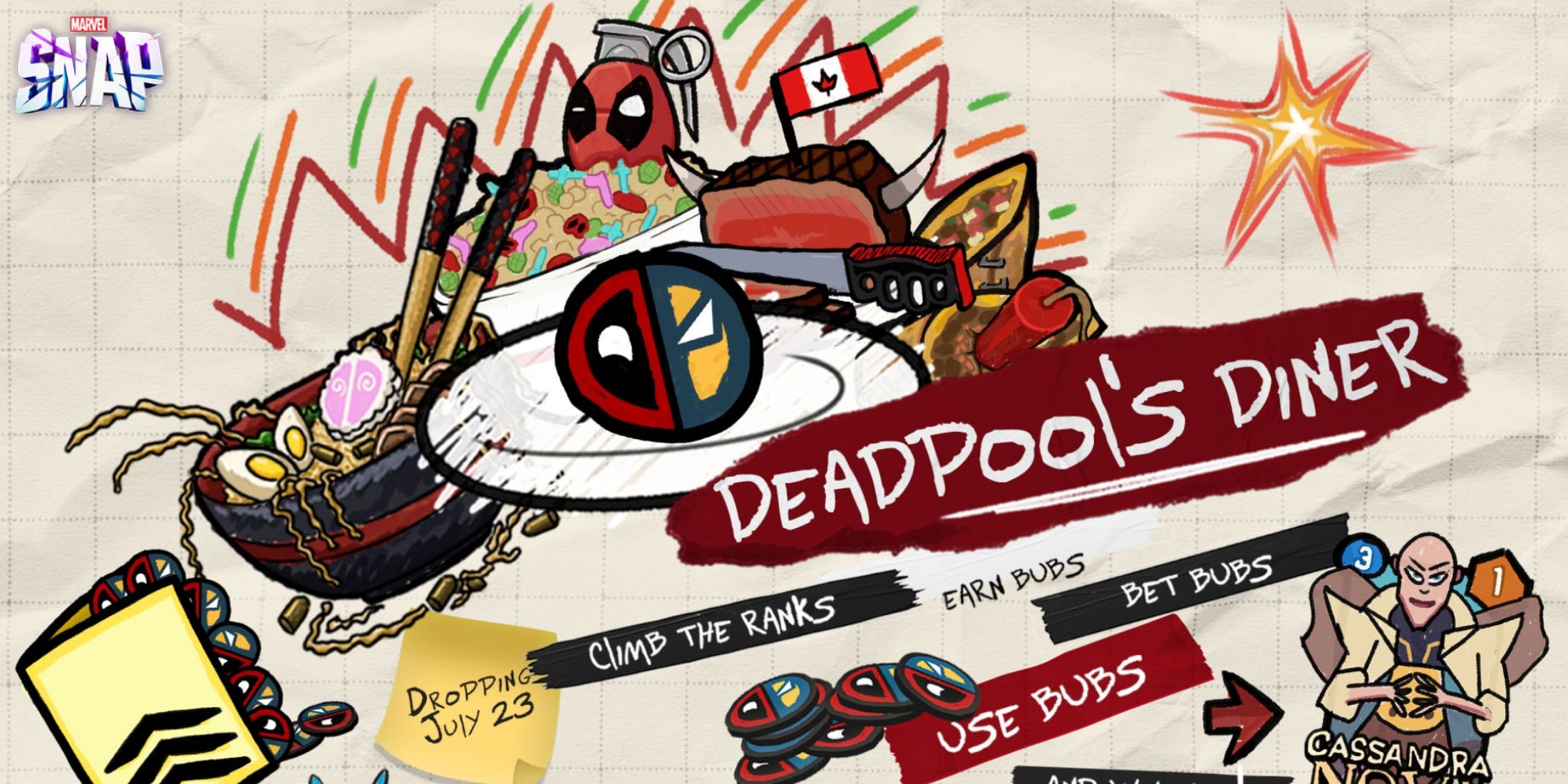 Deadpool Diner Cover