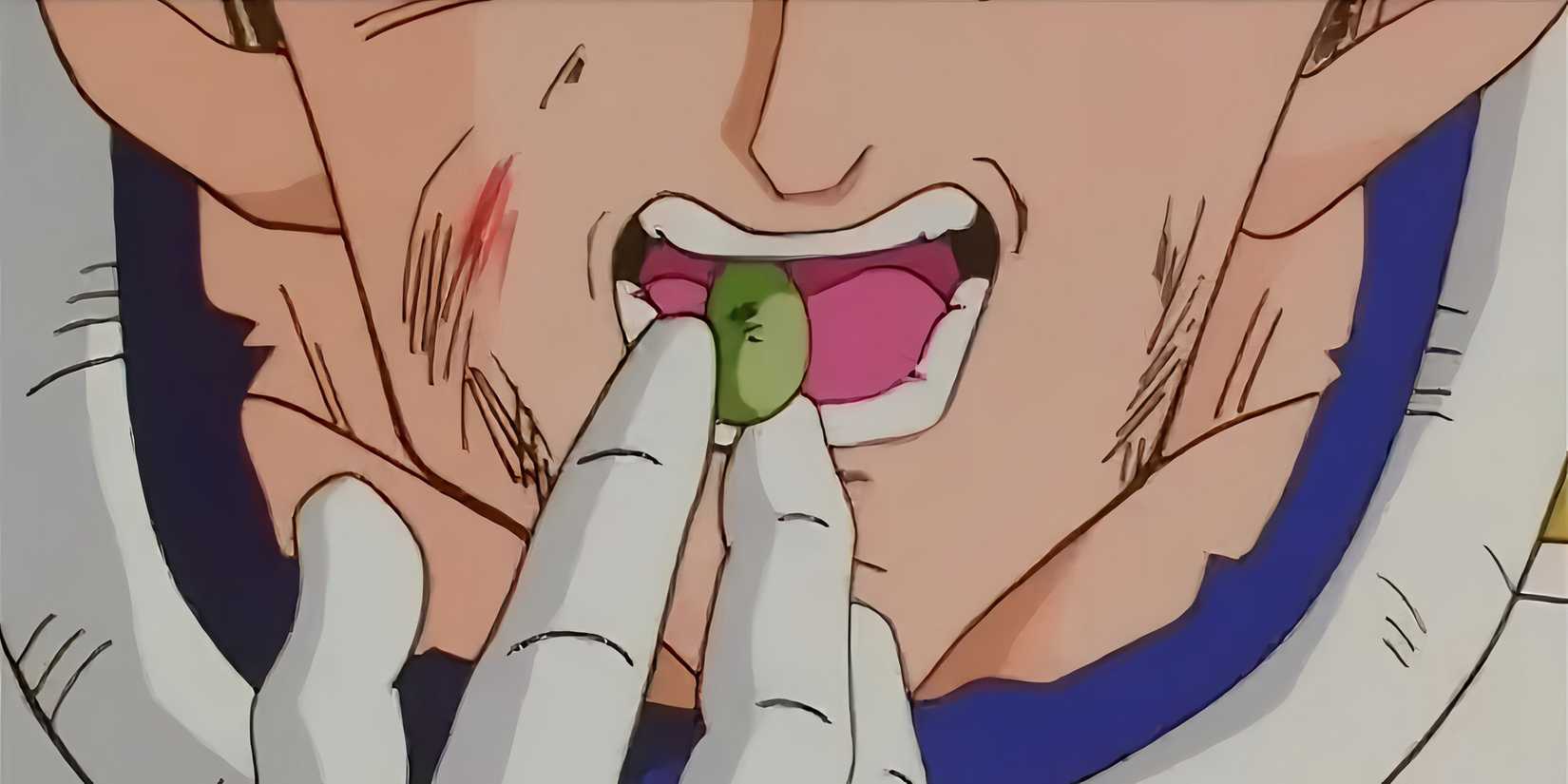 shonen anime strongest healing abilities-master korin's senzu beans