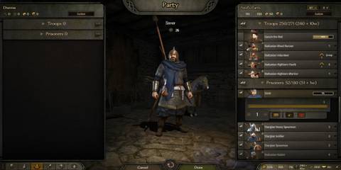 The Player Selecting To Execute A Lord 