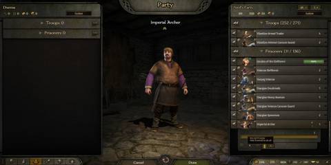 A Prisoner Being Recruited 