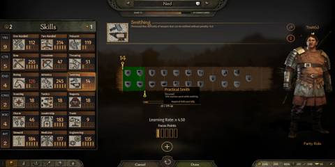 The Practical Smithing Skill In The Skill Tree