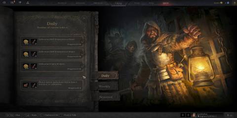 The Quests Menu In-Game