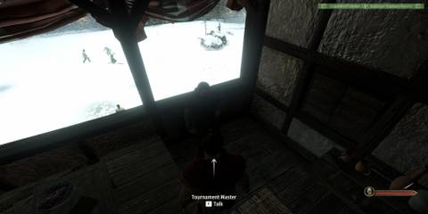 The Player Facing The Tournemant Master