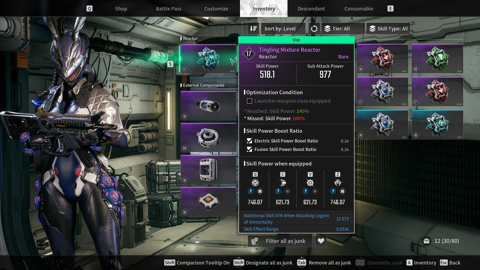 A Reactor for Bunny in The First Descendant