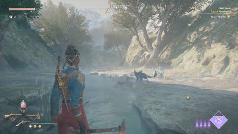 Nor following Enki down a path