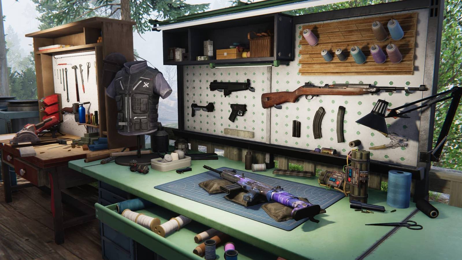 An Intermediate Gear Workbench in Once Human 