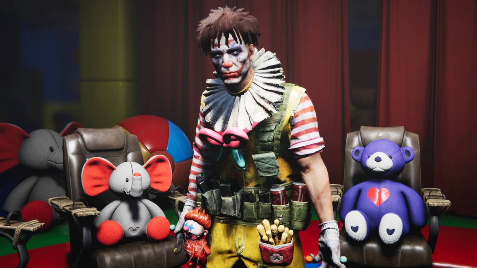 Chuckles from the Carnival of Doom quest in Once Human