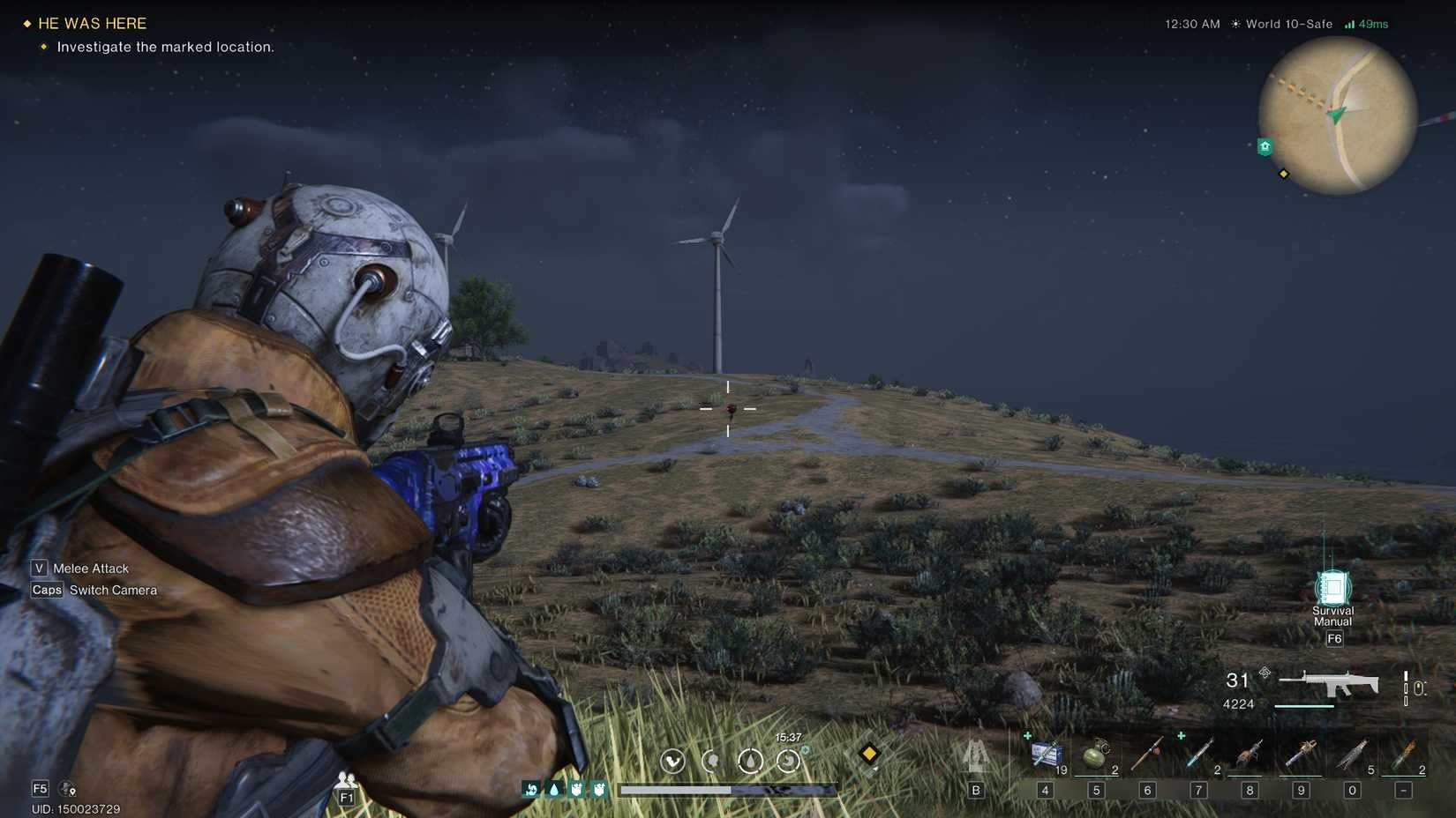 A balloon needed for the Hammer Compensator in Once Human