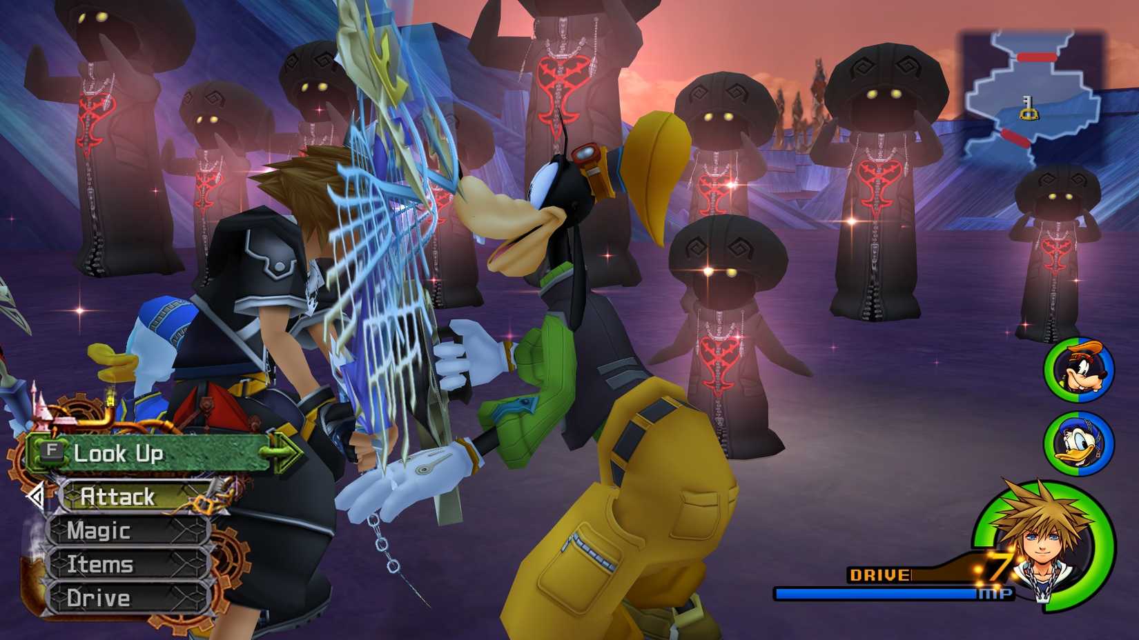 kingdom hearts 2 final mix encountering mushroom number 13