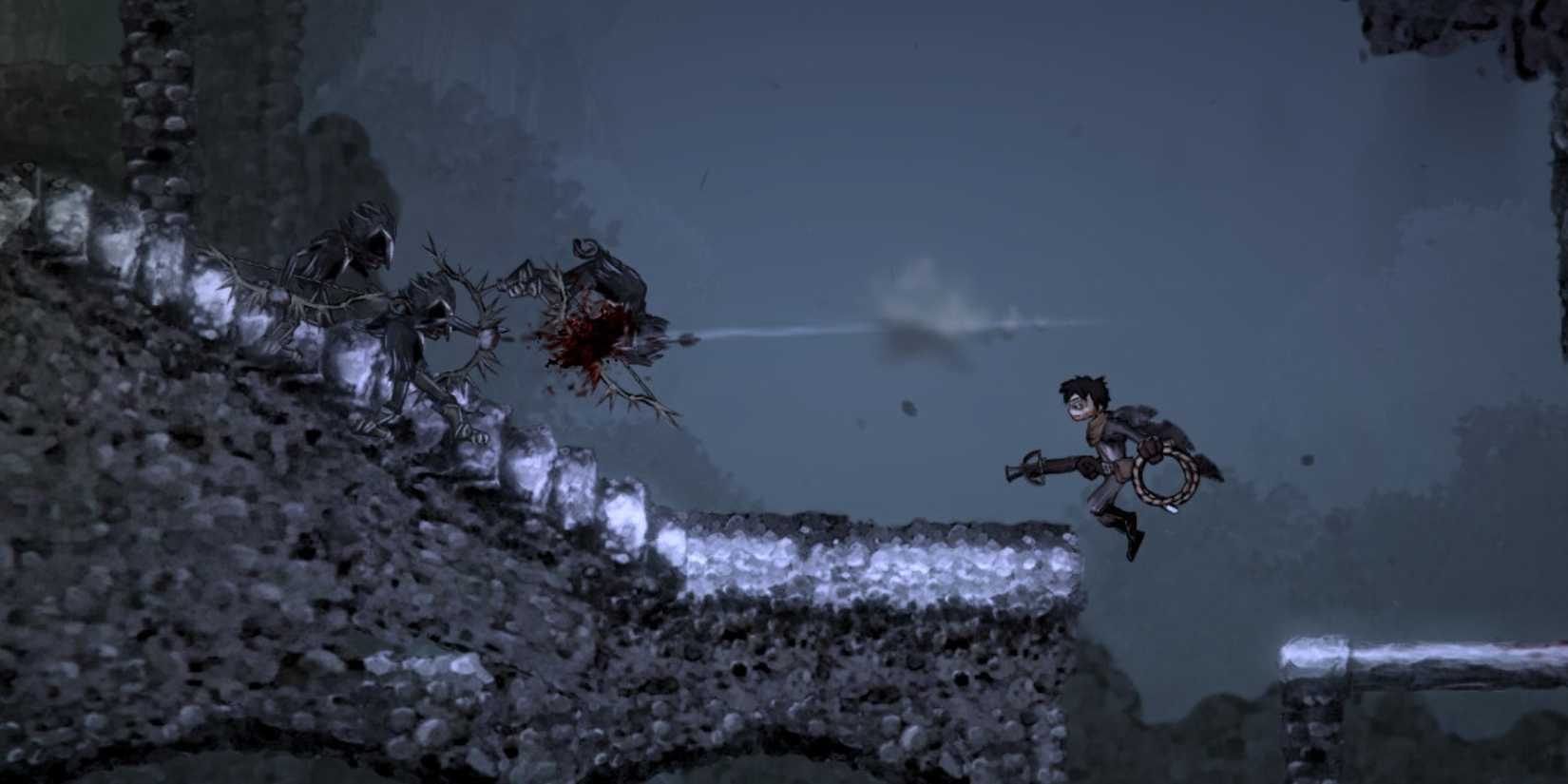 the saltborn jumping a gap in salt and sanctuary