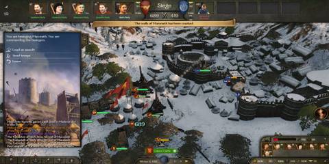 Almost All The Defences Of A City Destoryed 