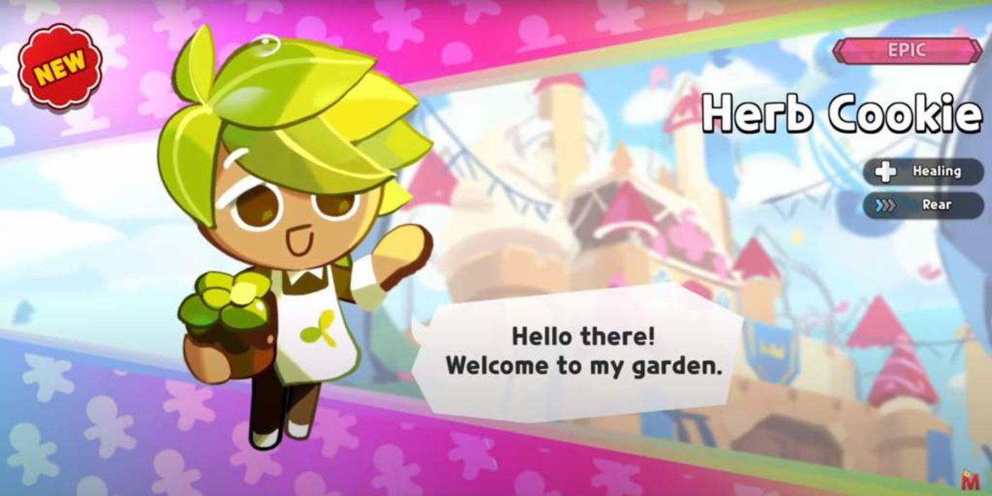 An image of Herb Cookie from Cookie Run: Kingdom