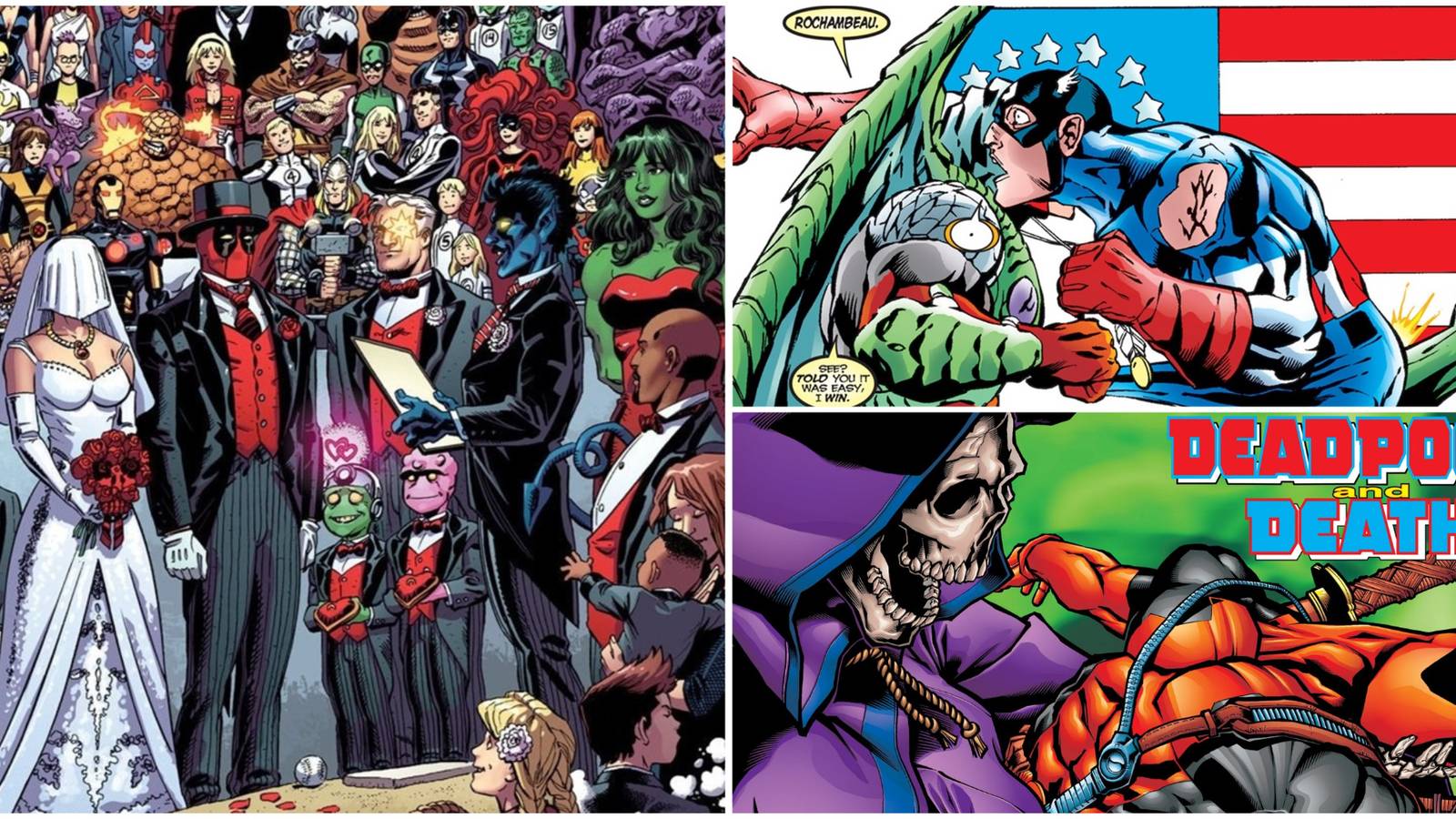 Impressive Deadpool Moments- Wedding Rochambeau Death