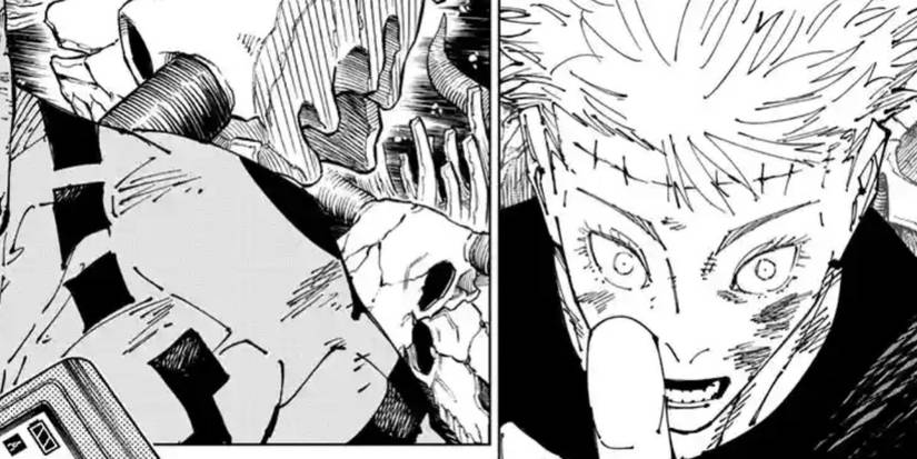 Hollow purple Yuta vs Sukuna jujutsu Kaisen JJK 263