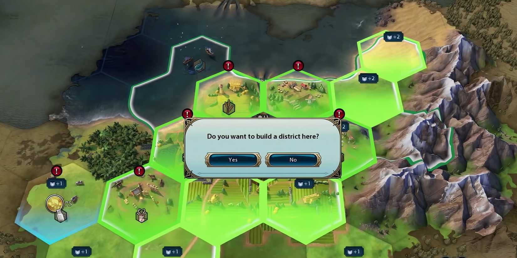 A District mark in Civ 6