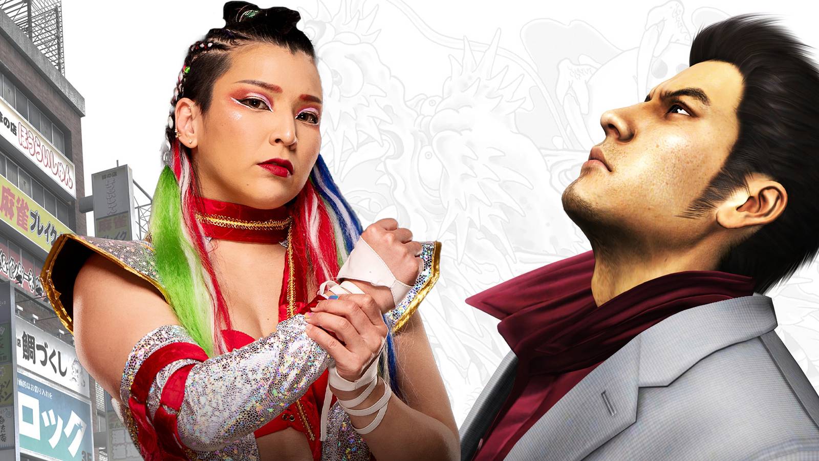 AEW Star Hikaru Shida Yakuza 3 Move Kiryu