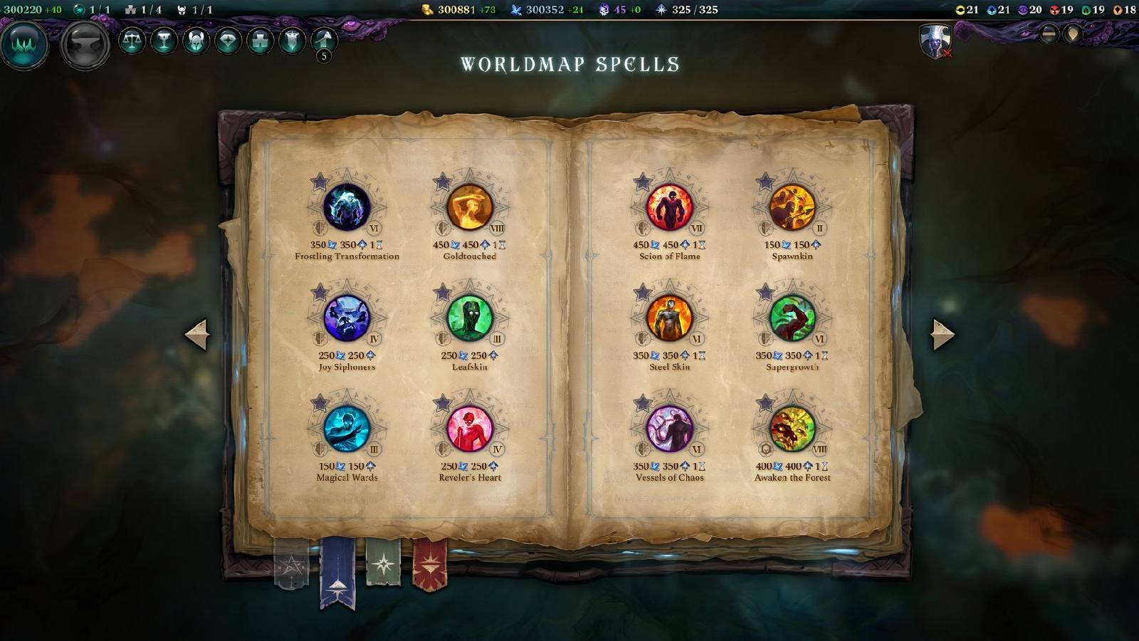 Age of Wonders 4 Cheat Spellbook