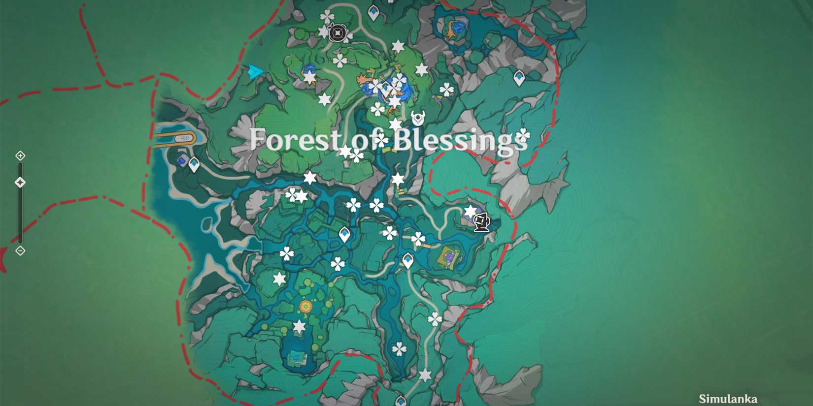 all 25 forest of blessings chest locations in genshin impact