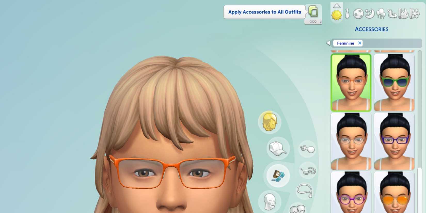 all accessories the sims