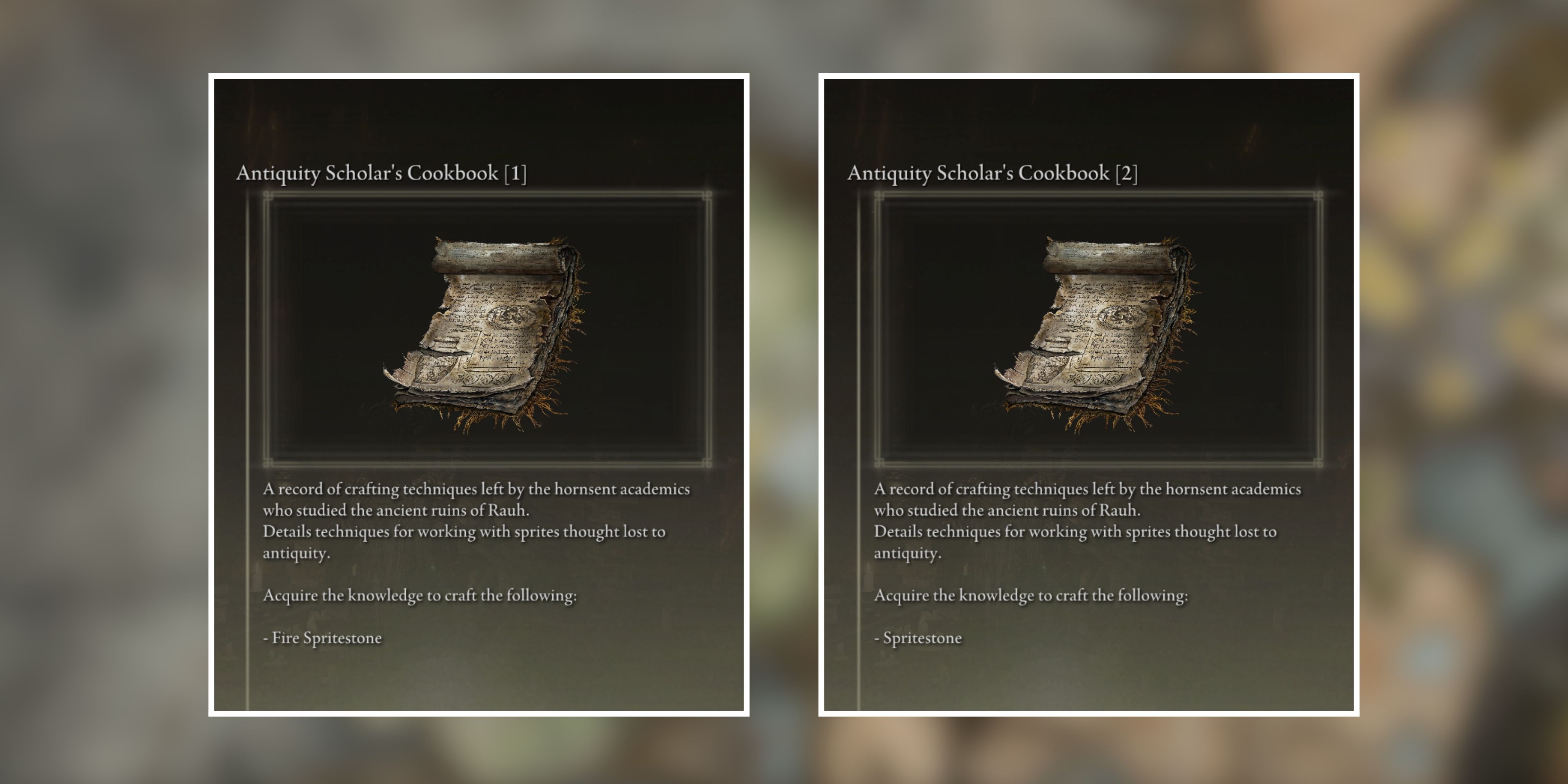 All Antiquity Scholar's Cookbooks in Elden Ring Shadow of the Erdtree feature image