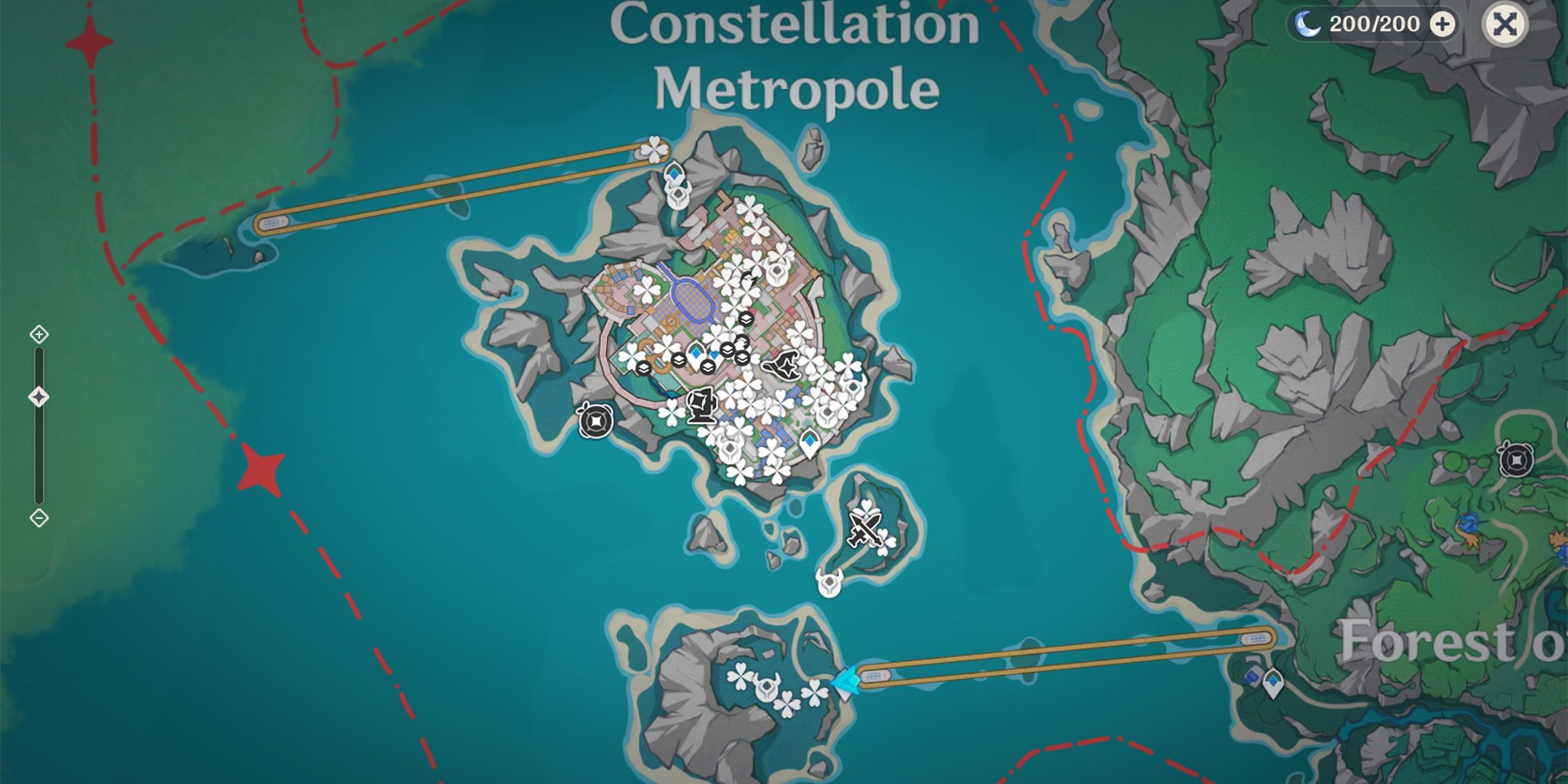 all constellation metropole chest locations in genshin impact