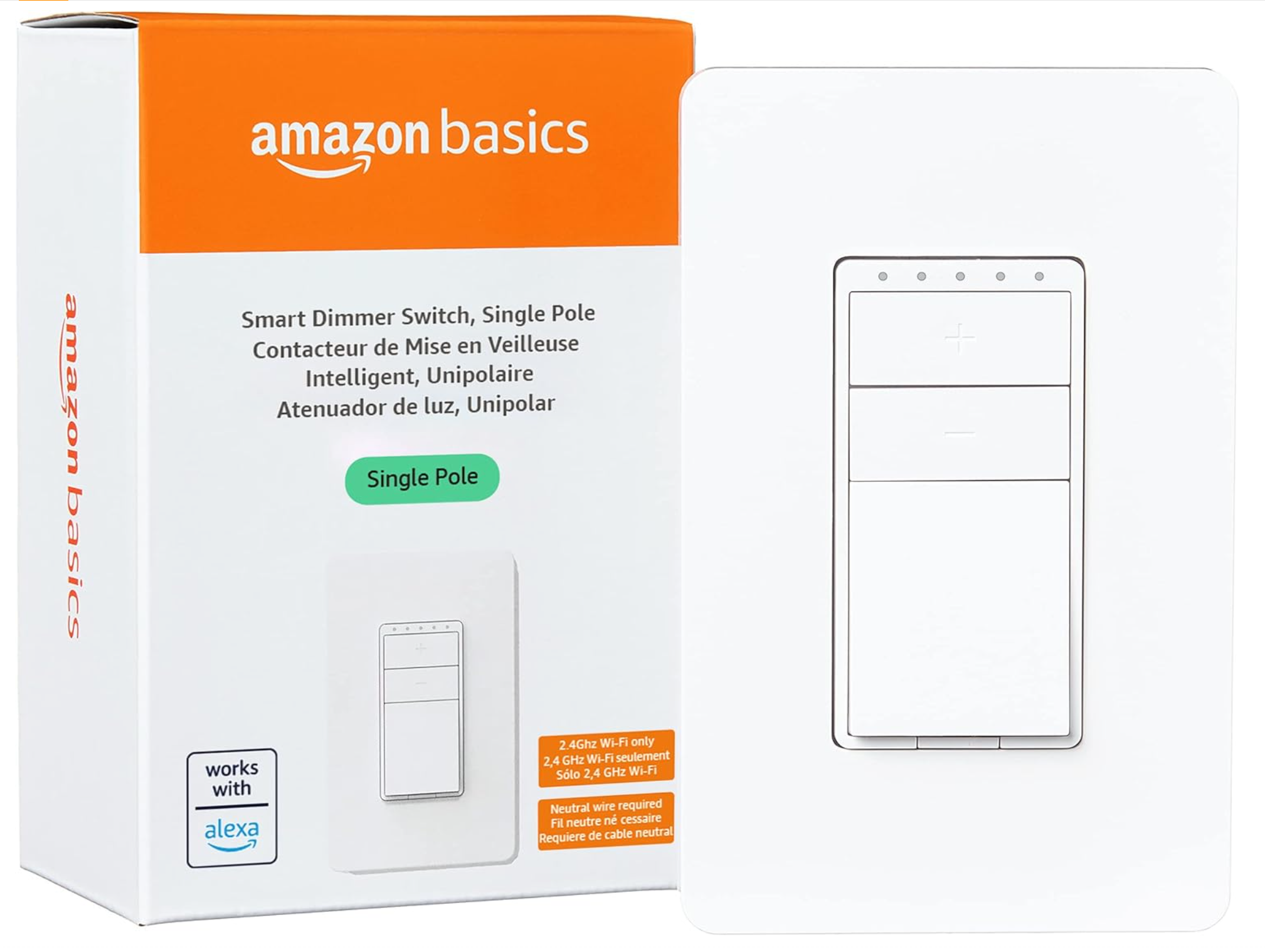 Amazon Basics Smart Dimmer Switch