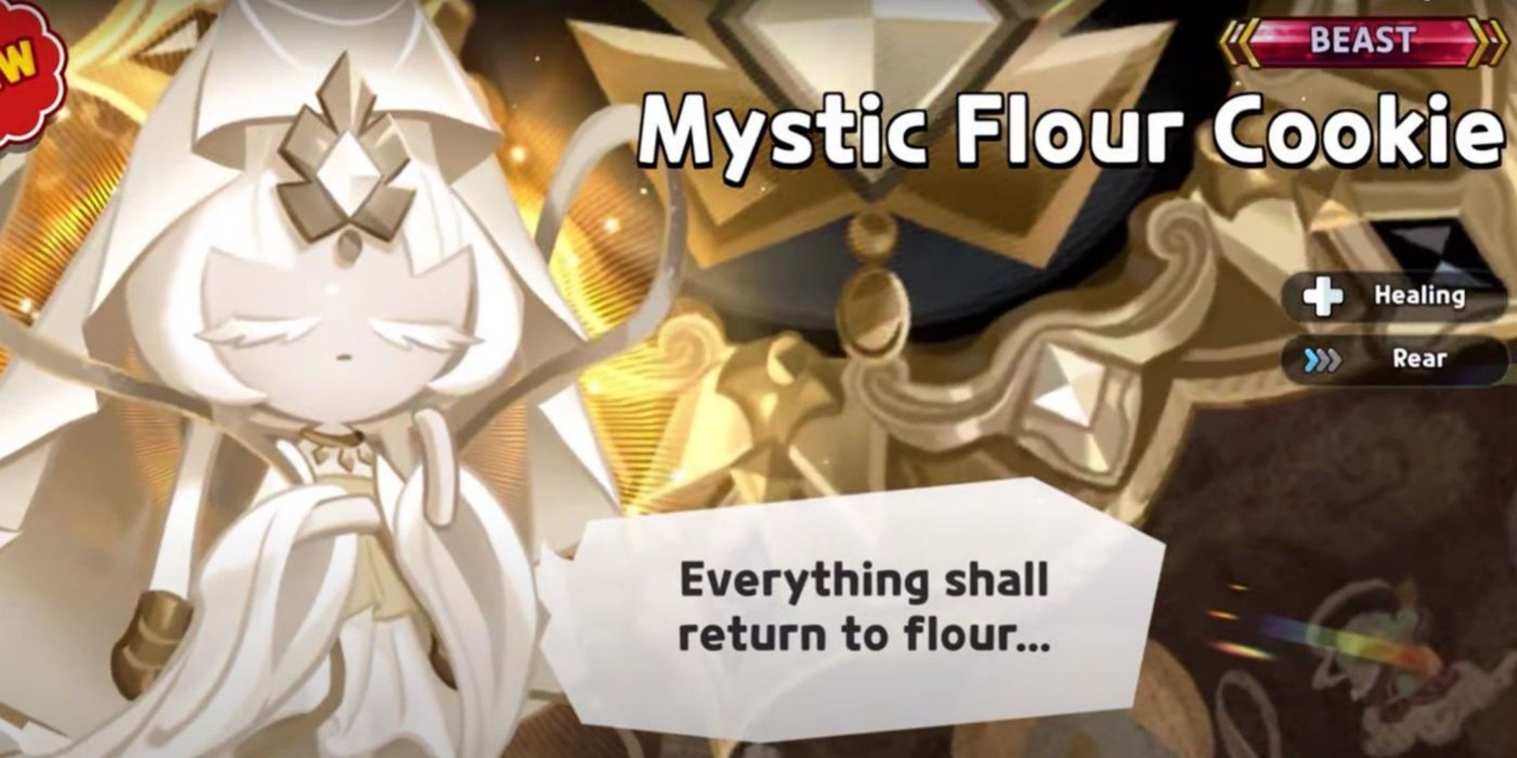 Mystic Flour Cookie from Cookie Run Kingdom Intro