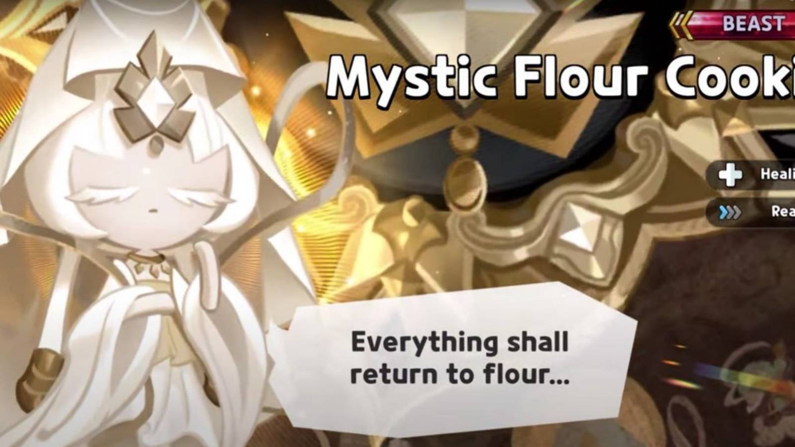 Mystic Flour Cookie from Cookie Run Kingdom Intro