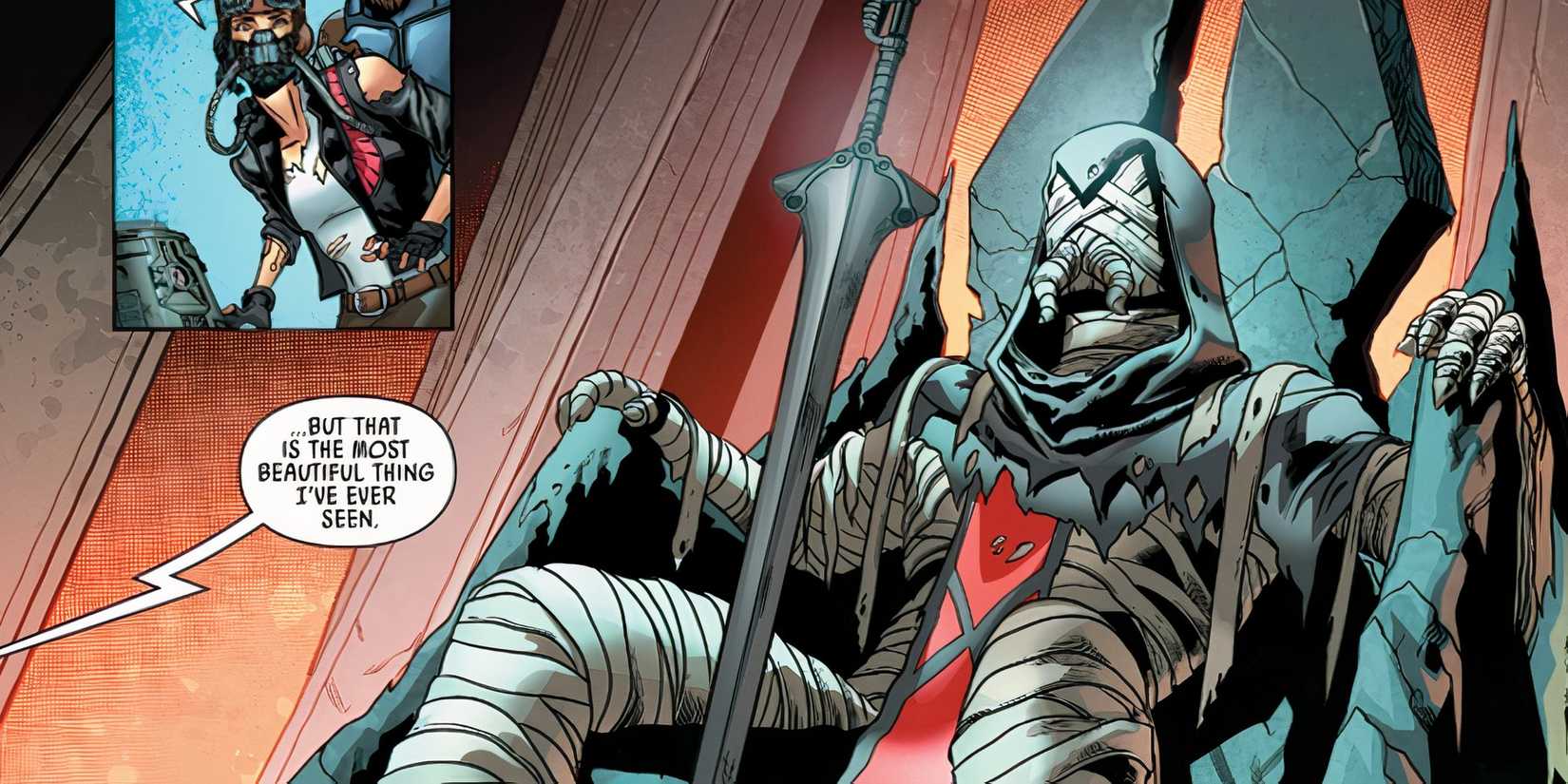 Ancient Sith Mummy With Sword