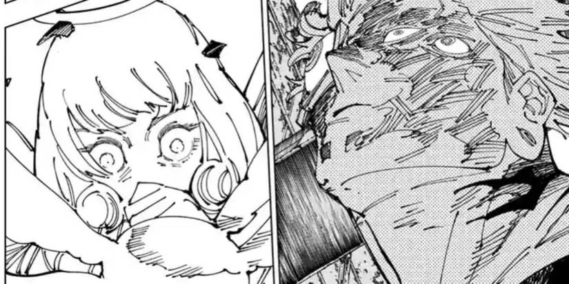 Angel vs Sukuna jujutsu Kaisen JJK 265