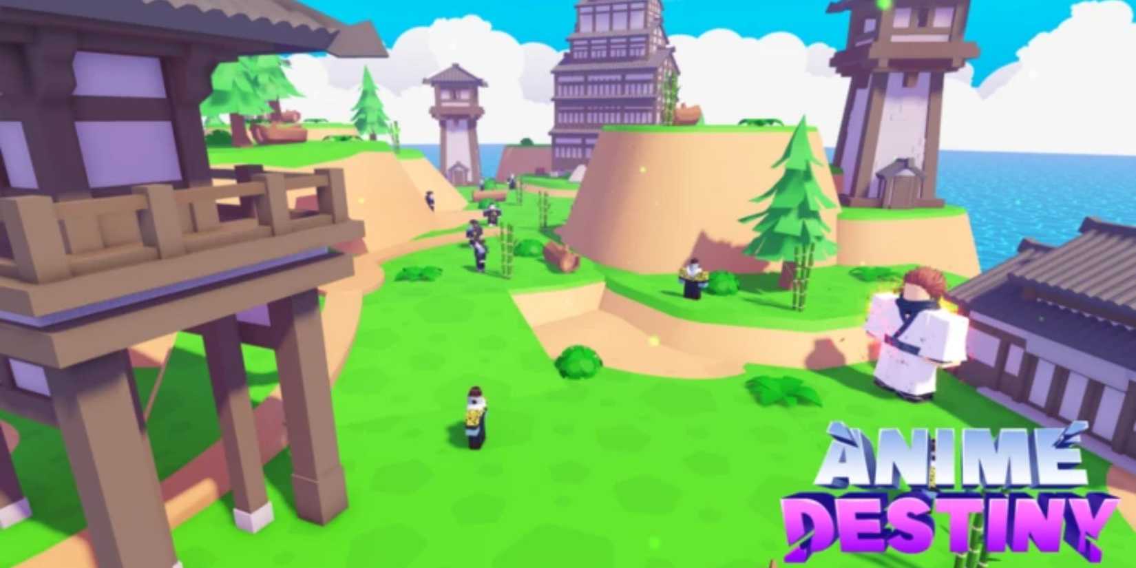 Anime Destiny Simulator town