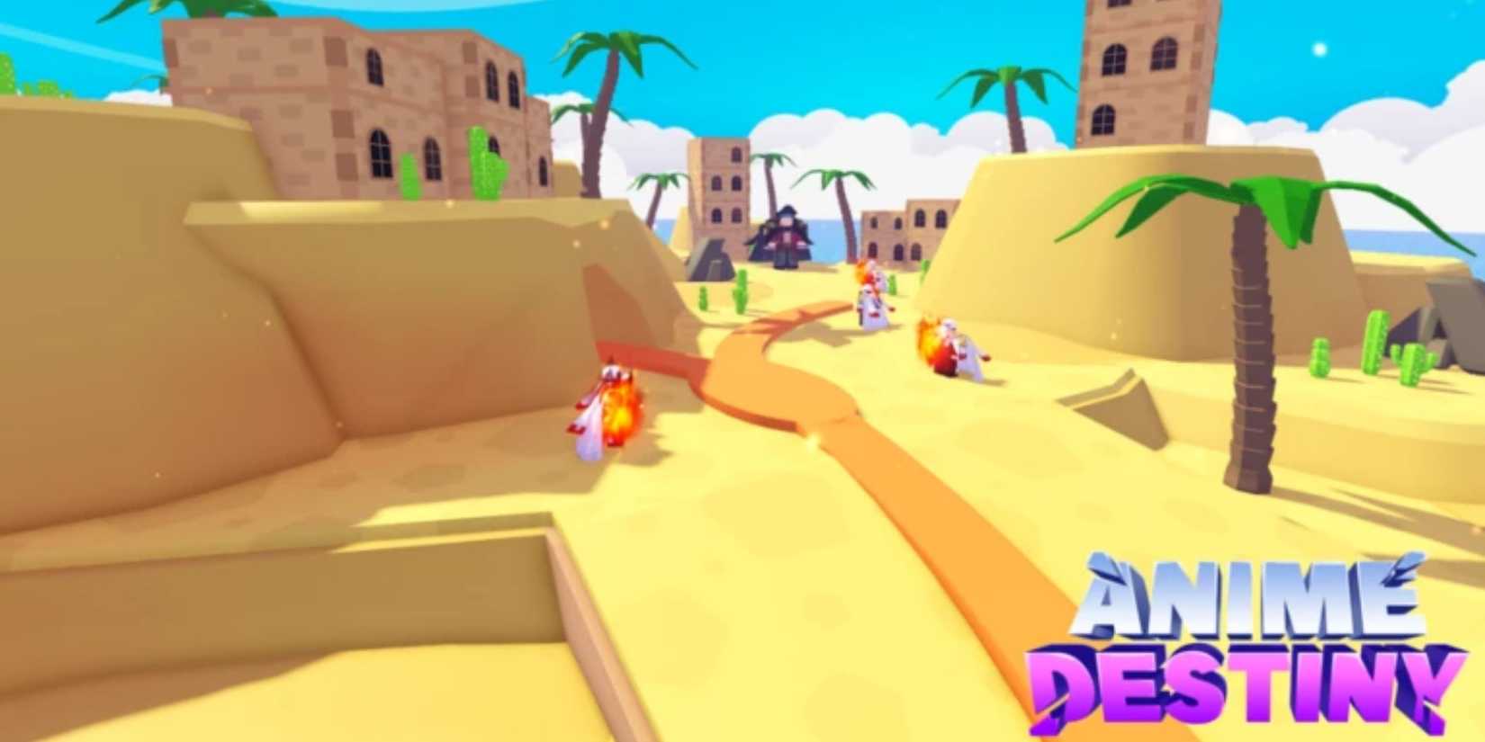 Anime Destiny Simulator town