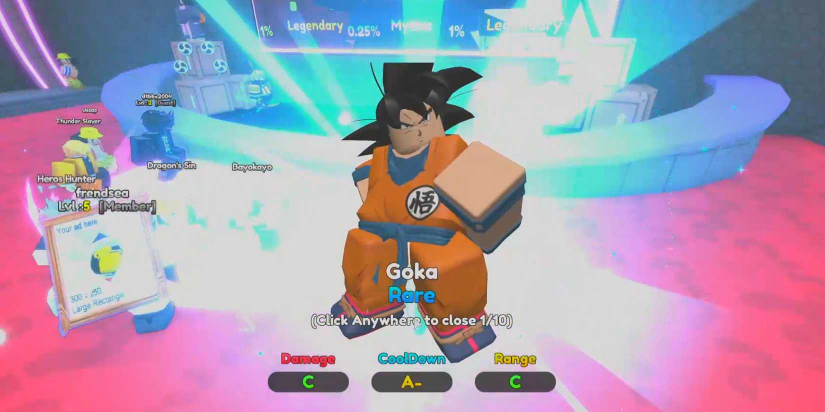 Anime Protectors Defense character