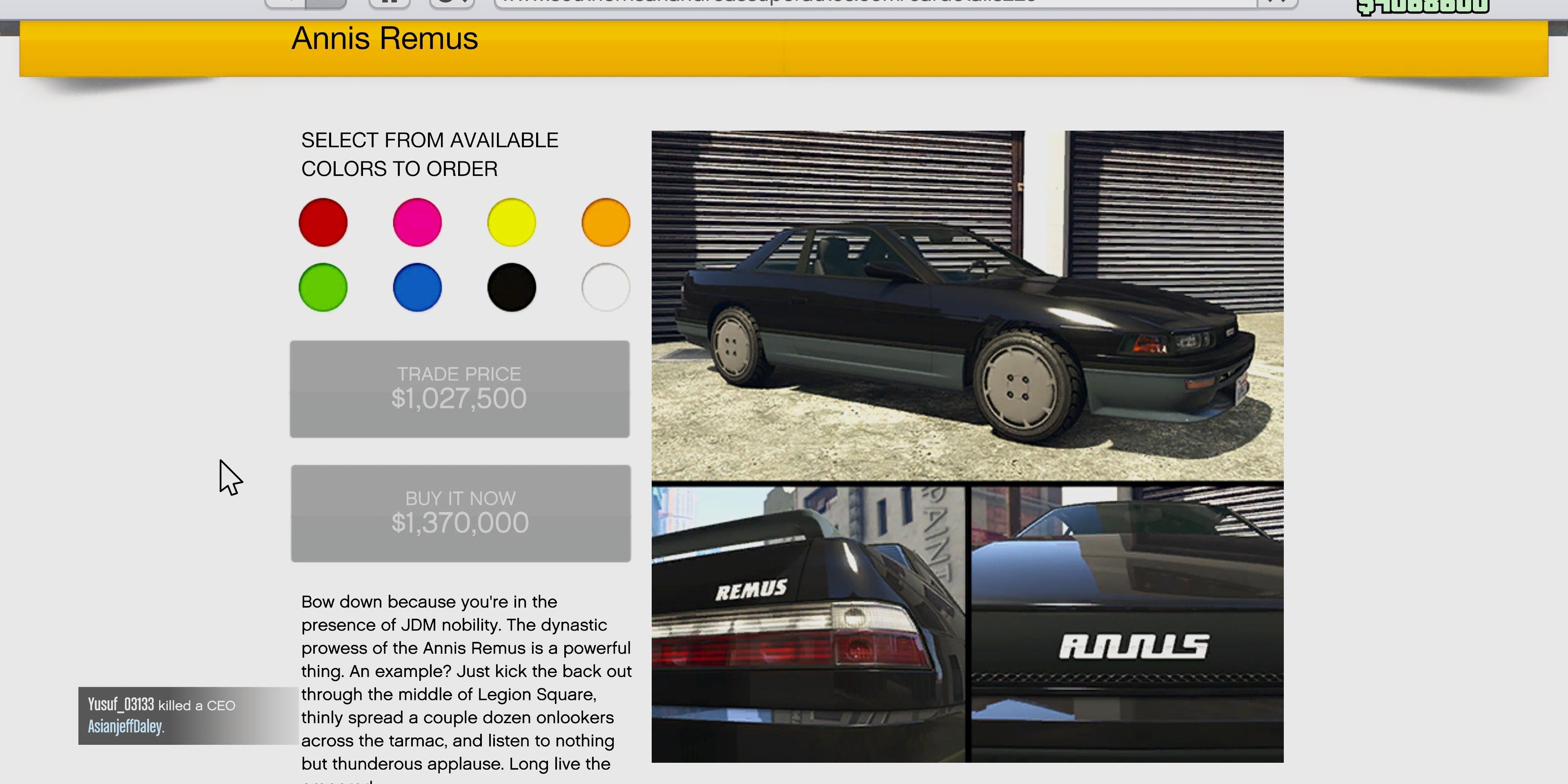 Every Tuner Update Car In GTA Online