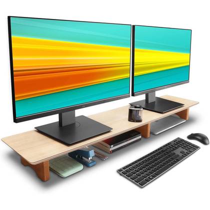 Aothia Large Dual Monitor Stand Riser