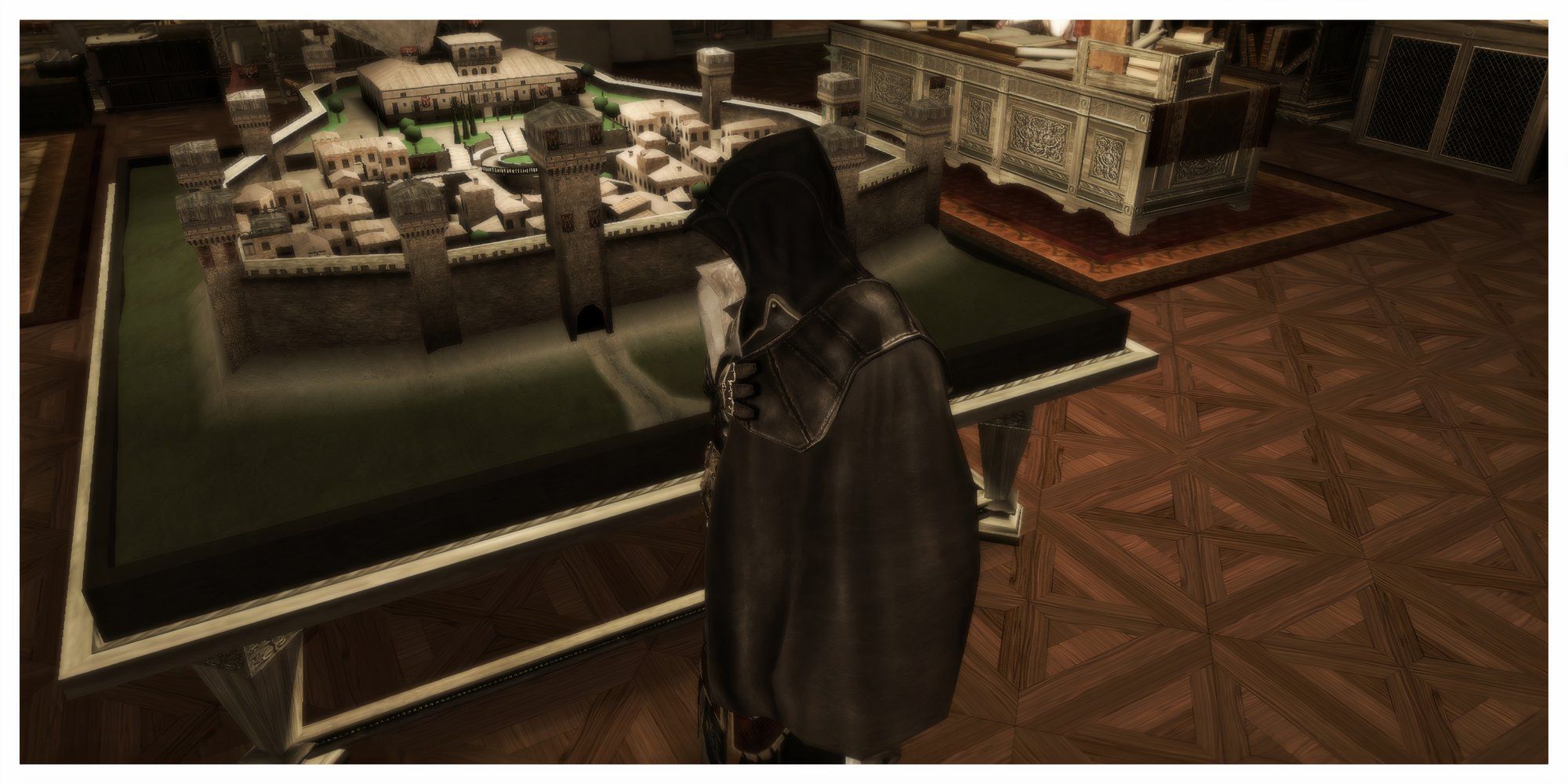 A model of Villa Auditore in Assassin's Creed 2