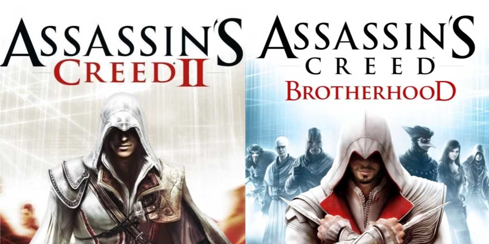 assassins creed 2 and assassins creed brotherhood