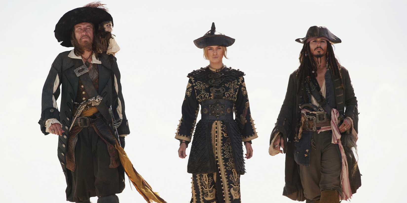 at world's end potc sparrow, elizabeth, barbossa