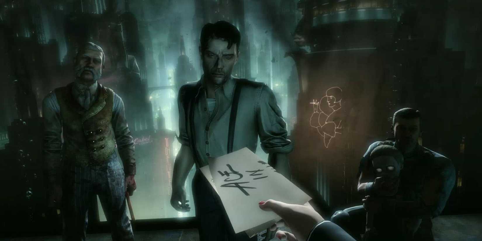 Atlas operates from the shadows of Rapture, controlling the city in BioShock