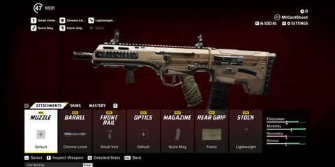 balanced mdr loadout