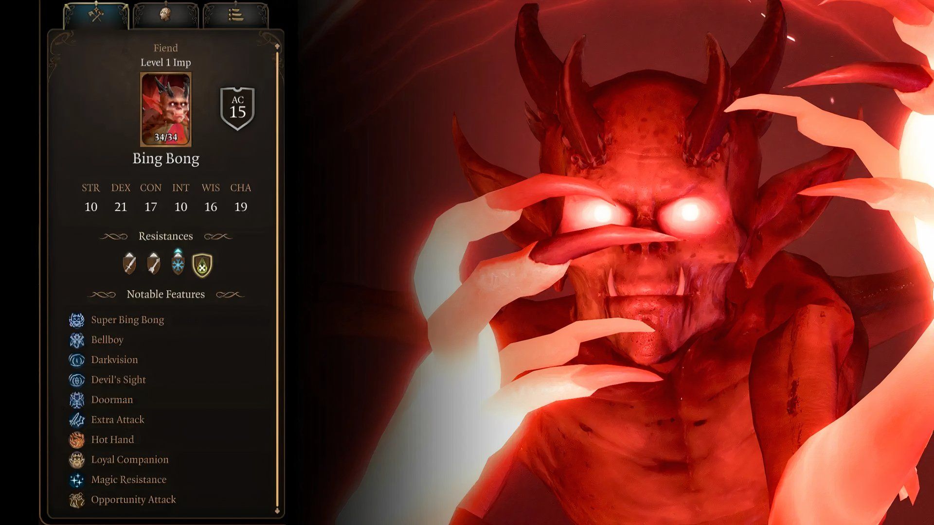 Baldur’s Gate 3 Mod Upgrades Bing Bong