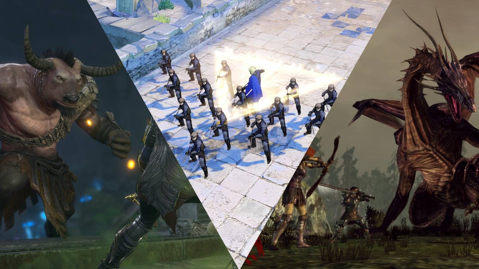 Baldur's Gate 3, Fire Emblem Three Houses and Dragon Age Origins combat