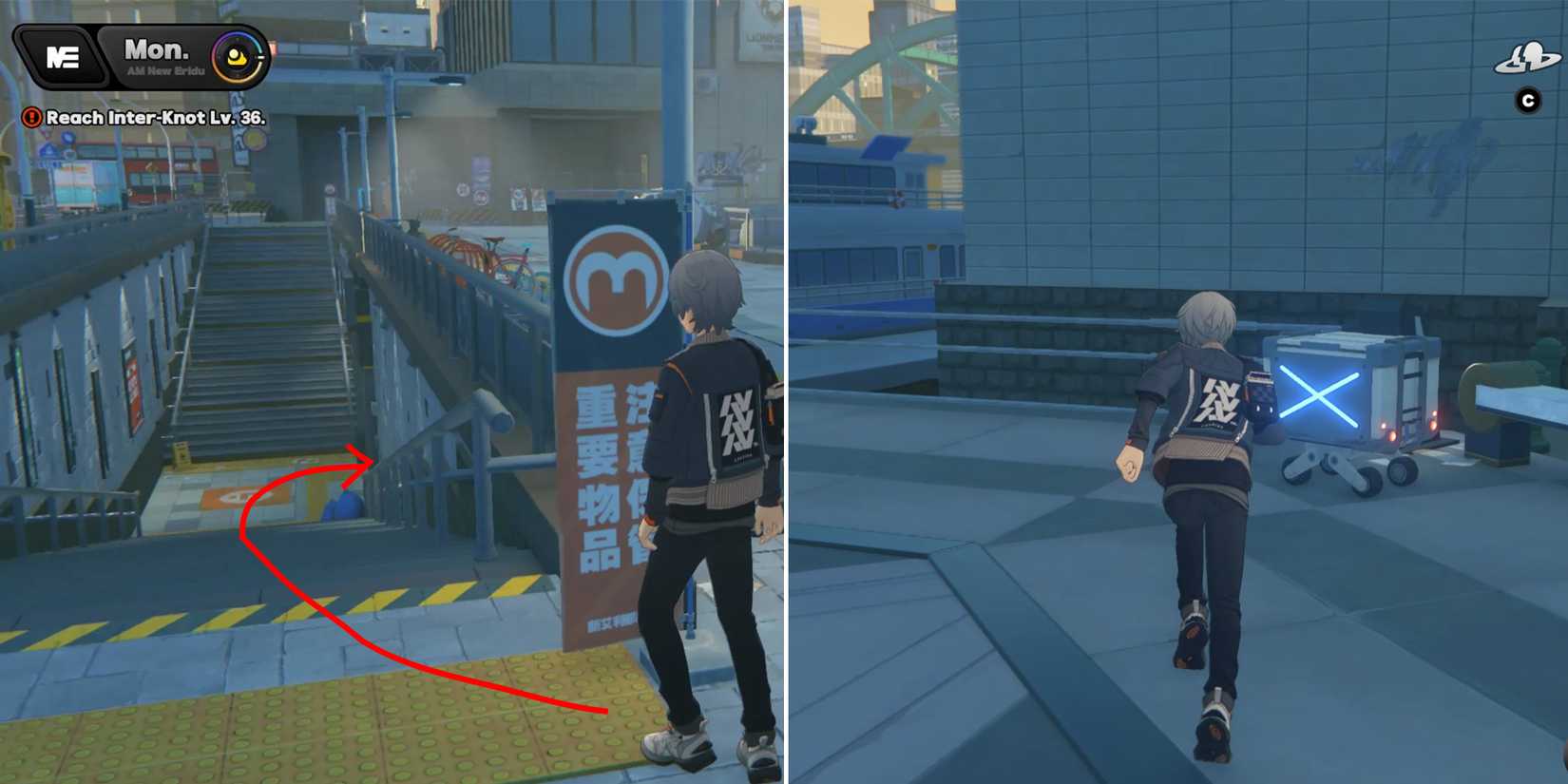 ballet twins road missing mini cargo truck location 1 in zenless zone zero