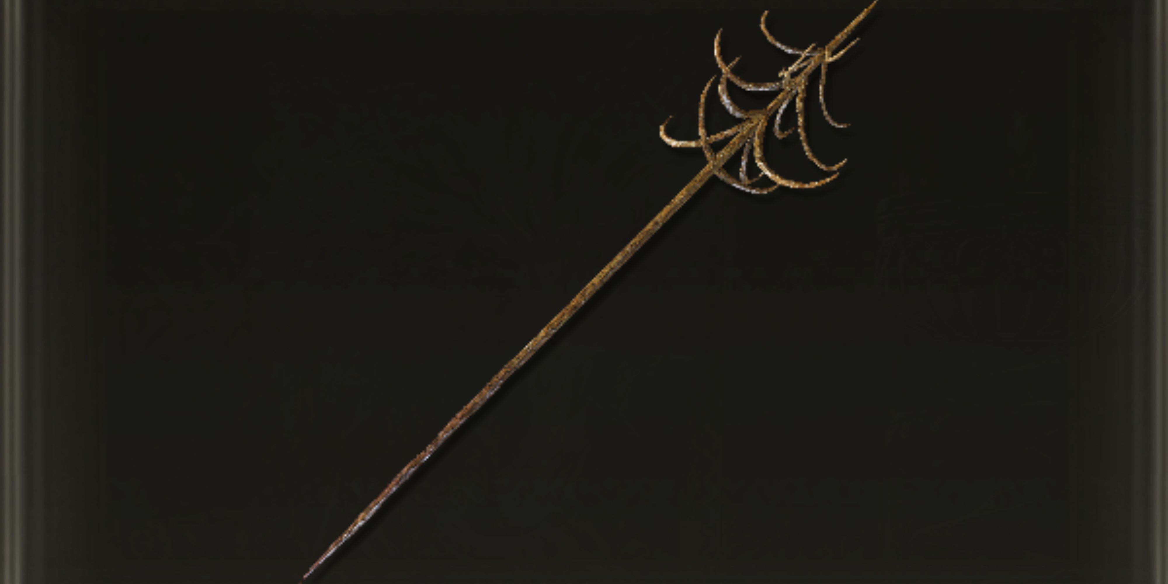 barbed staff-spear in elden ring shadow of the erdtree