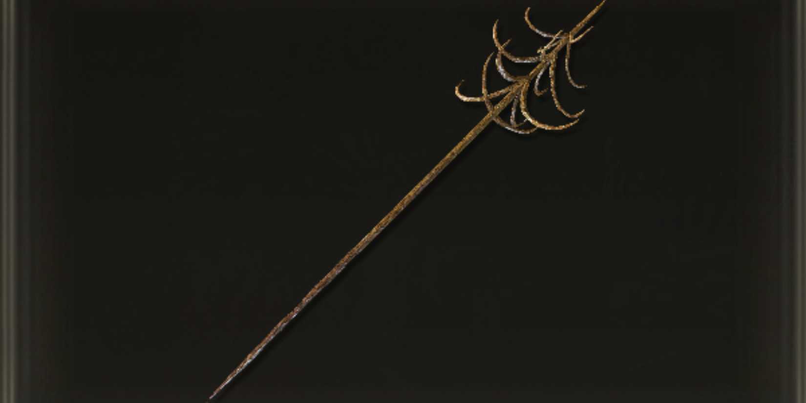 barbed staff-spear in elden ring shadow of the erdtree