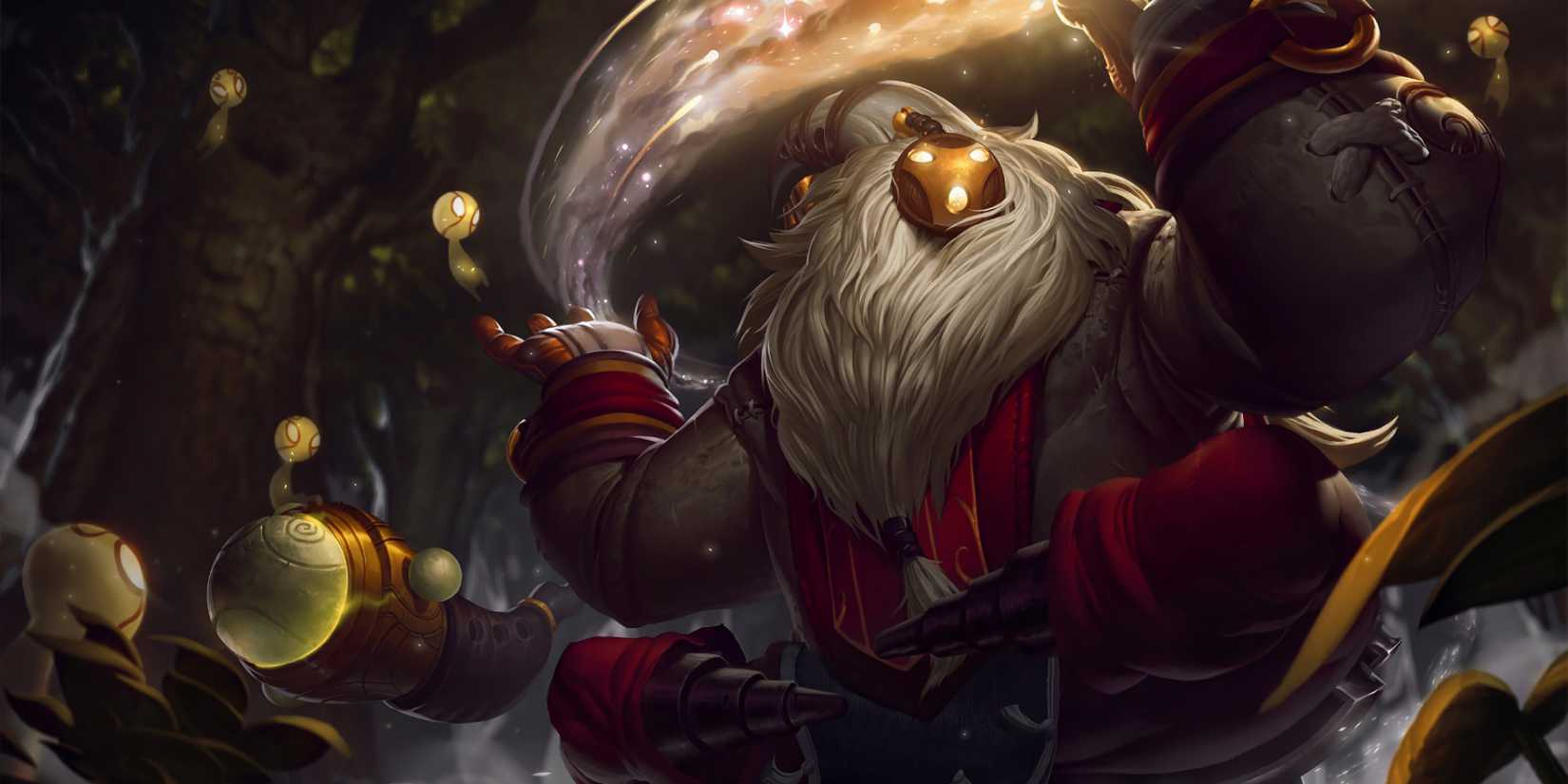 Bard Splash Art in League of Legends