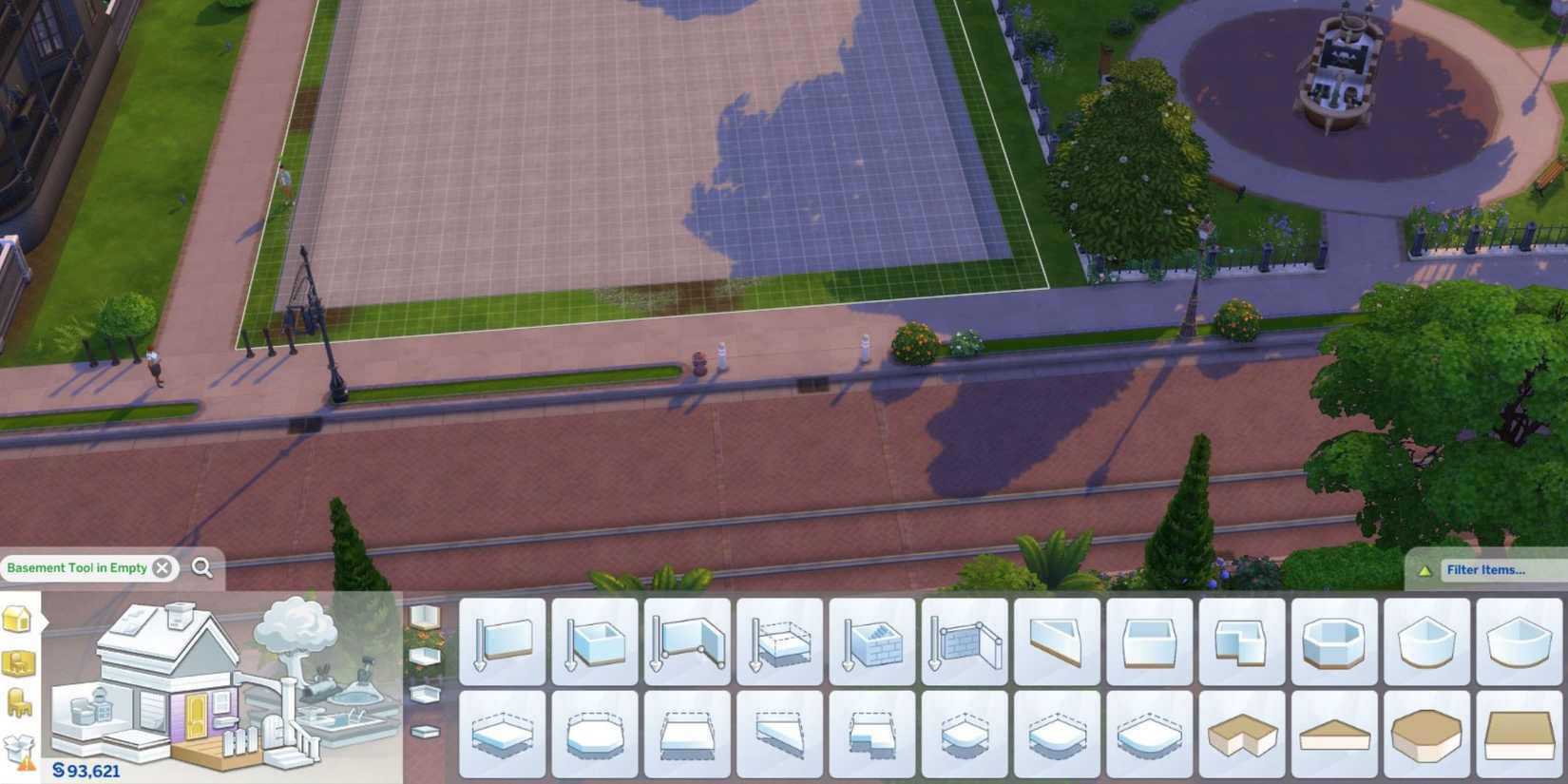 basement in the sims 4