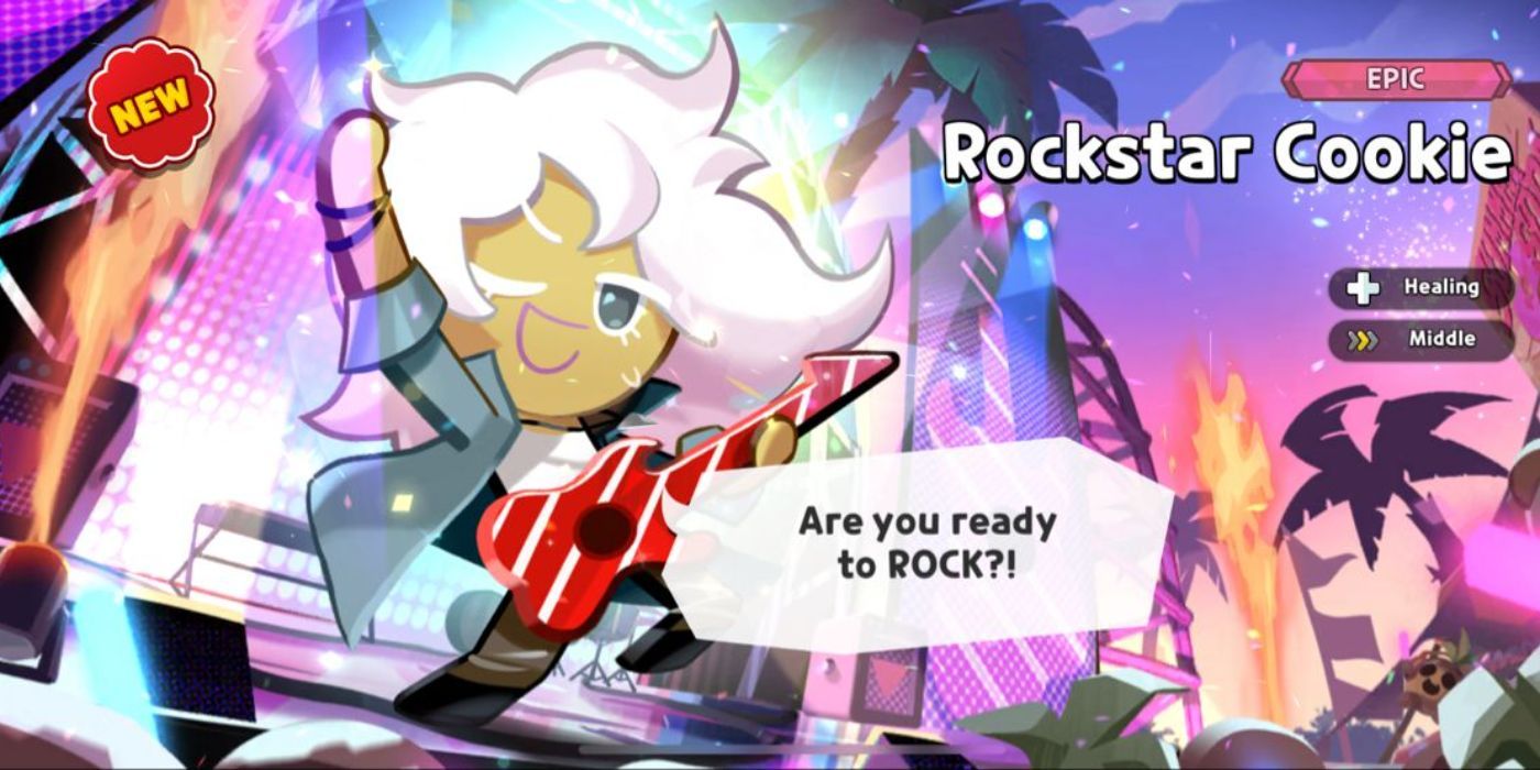 An image of Rockstar Cookie from Cookie Run: Kingdom