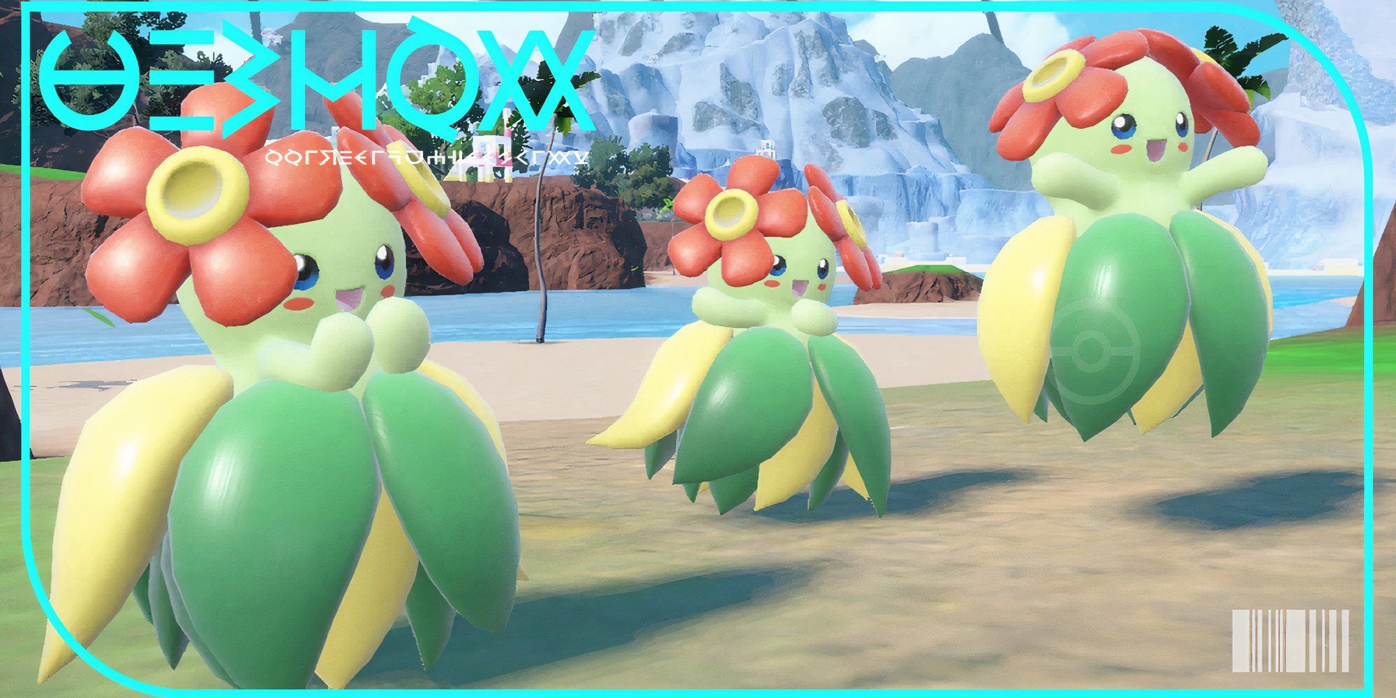 Bellossom Pokemon Scarlet & Violet Pokedex Image